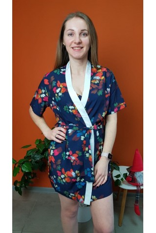 Сатиновий комплект халат+костюм Arco Iris 1680